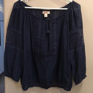 lightweight semi-see through top